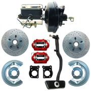 Front Power Disc Brake Conversion Kit | 5-Lug | 1967-73 Ford Mustang V8